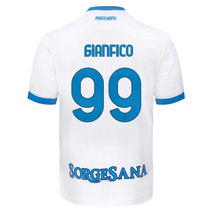 Danxen Homem Camisola Maria Morena Gianfico #99 Azul Celeste Branco Alternativa 2026/27 Camisa Brasil