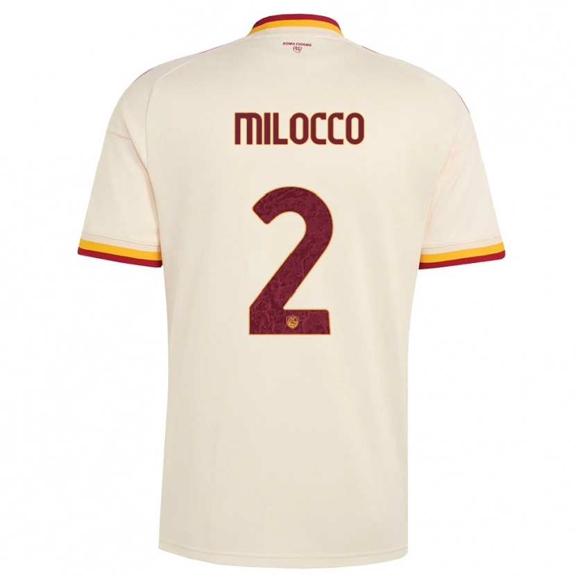 Danxen Homem Camisola Matias Milocco #2 Champagne Vermelho Amarelo Alternativa 2026/27 Camisa Brasil