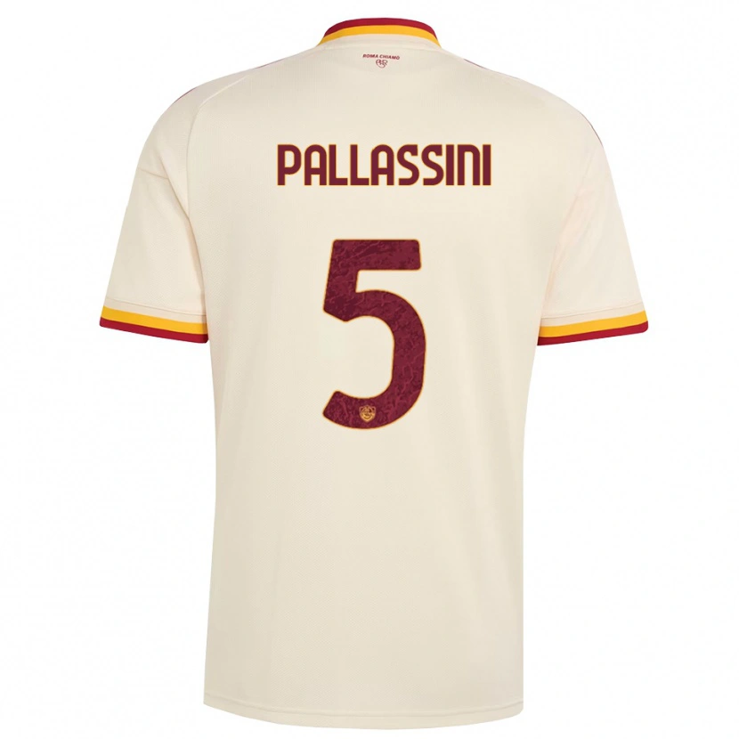 Danxen Homem Camisola Luca Pallassini #5 Champagne Vermelho Amarelo Alternativa 2026/27 Camisa Brasil