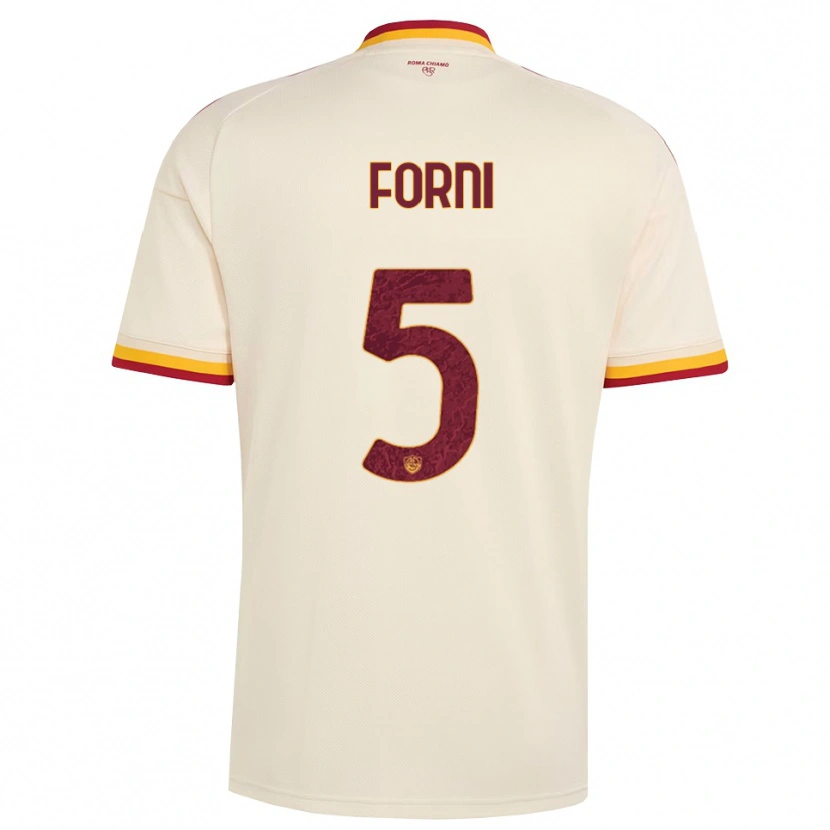 Danxen Homem Camisola Matteo Forni #5 Champagne Vermelho Amarelo Alternativa 2026/27 Camisa Brasil