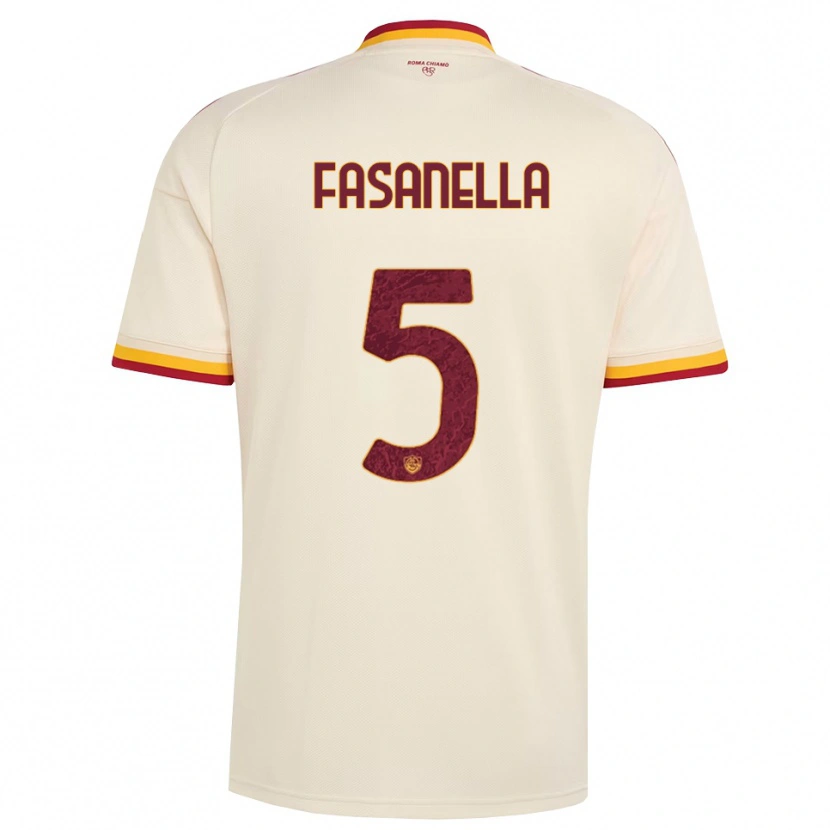 Danxen Homem Camisola Rafael Fasanella #5 Champagne Vermelho Amarelo Alternativa 2026/27 Camisa Brasil
