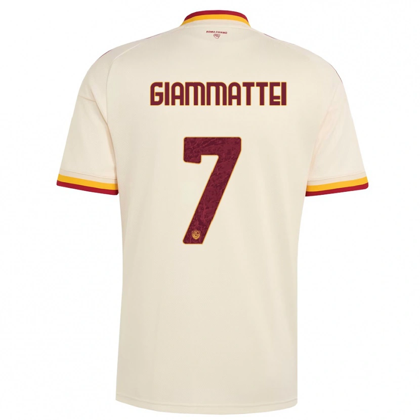 Danxen Homem Camisola Gioele Giammattei #7 Champagne Vermelho Amarelo Alternativa 2026/27 Camisa Brasil