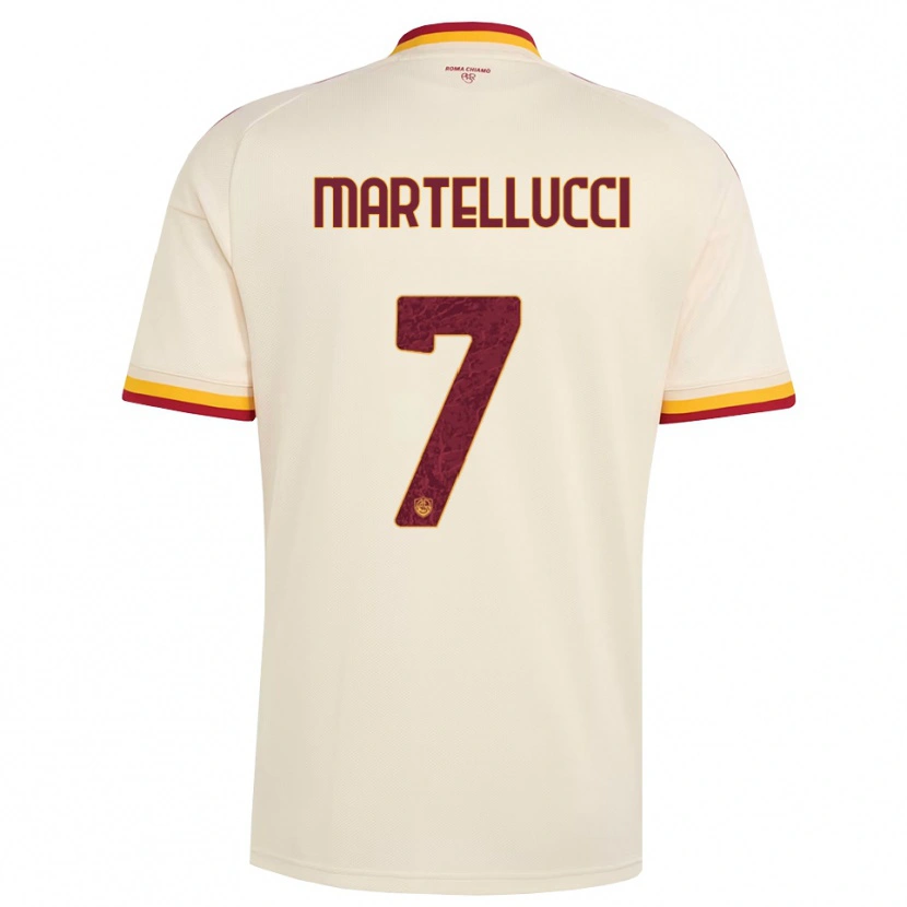 Danxen Homem Camisola Federico Martellucci #7 Champagne Vermelho Amarelo Alternativa 2026/27 Camisa Brasil