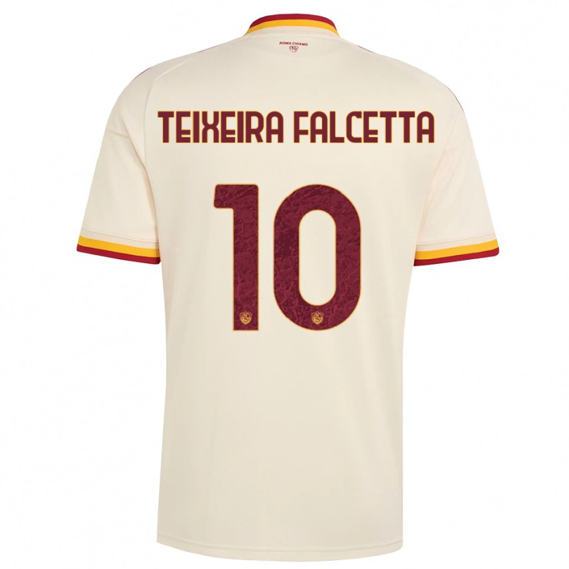 Danxen Homem Camisola Pietro Teixeira Falcetta #10 Champagne Vermelho Amarelo Alternativa 2026/27 Camisa Brasil