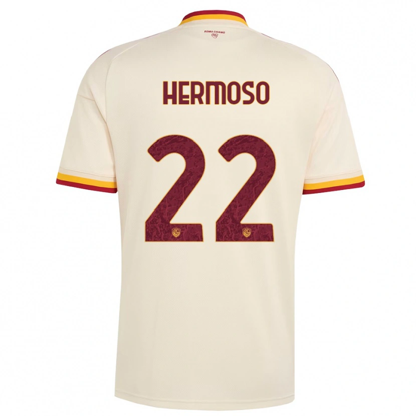 Danxen Homem Camisola Mario Hermoso #22 Champagne Vermelho Amarelo Alternativa 2026/27 Camisa Brasil
