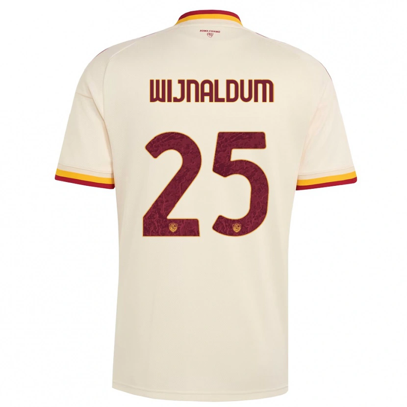 Danxen Homem Camisola Georginio Wijnaldum #25 Champagne Vermelho Amarelo Alternativa 2026/27 Camisa Brasil