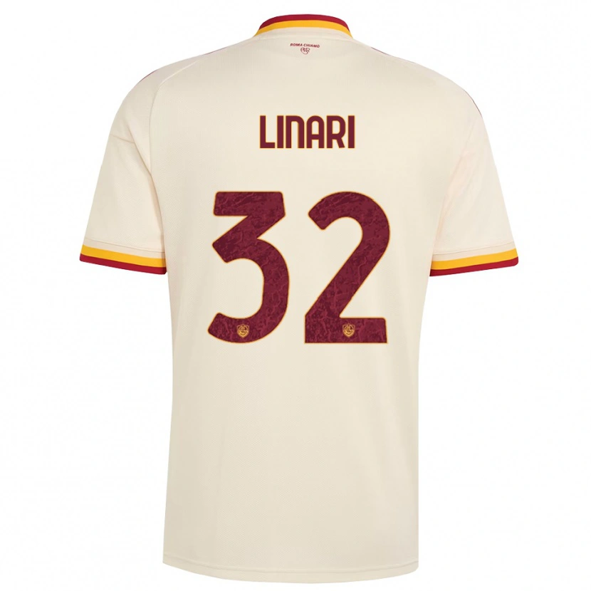Danxen Homem Camisola Elena Linari #32 Champagne Vermelho Amarelo Alternativa 2026/27 Camisa Brasil