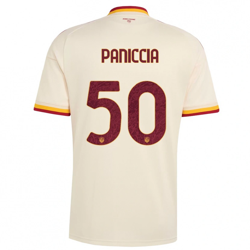 Danxen Homem Camisola Martina Paniccia #50 Champagne Vermelho Amarelo Alternativa 2026/27 Camisa Brasil