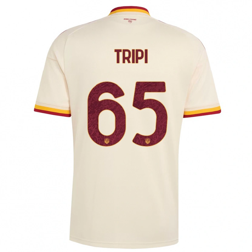 Danxen Homem Camisola Filippo Tripi #65 Champagne Vermelho Amarelo Alternativa 2026/27 Camisa Brasil
