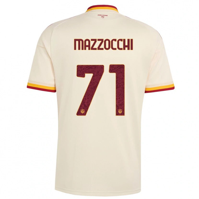 Danxen Homem Camisola Giulia Mazzocchi #71 Champagne Vermelho Amarelo Alternativa 2026/27 Camisa Brasil