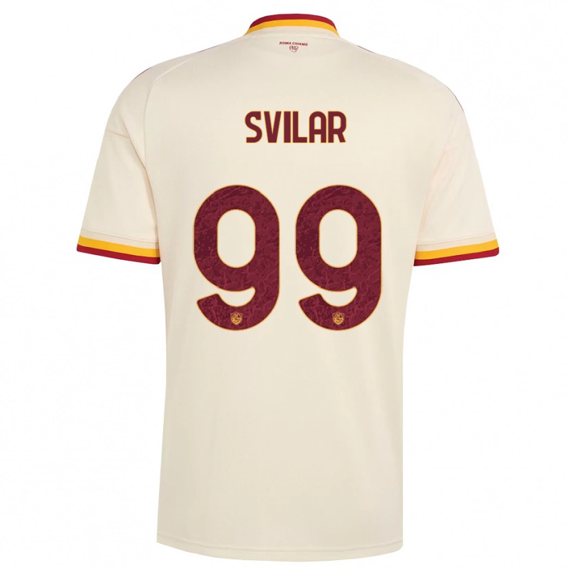 Danxen Homem Camisola Mile Svilar #99 Champagne Vermelho Amarelo Alternativa 2026/27 Camisa Brasil