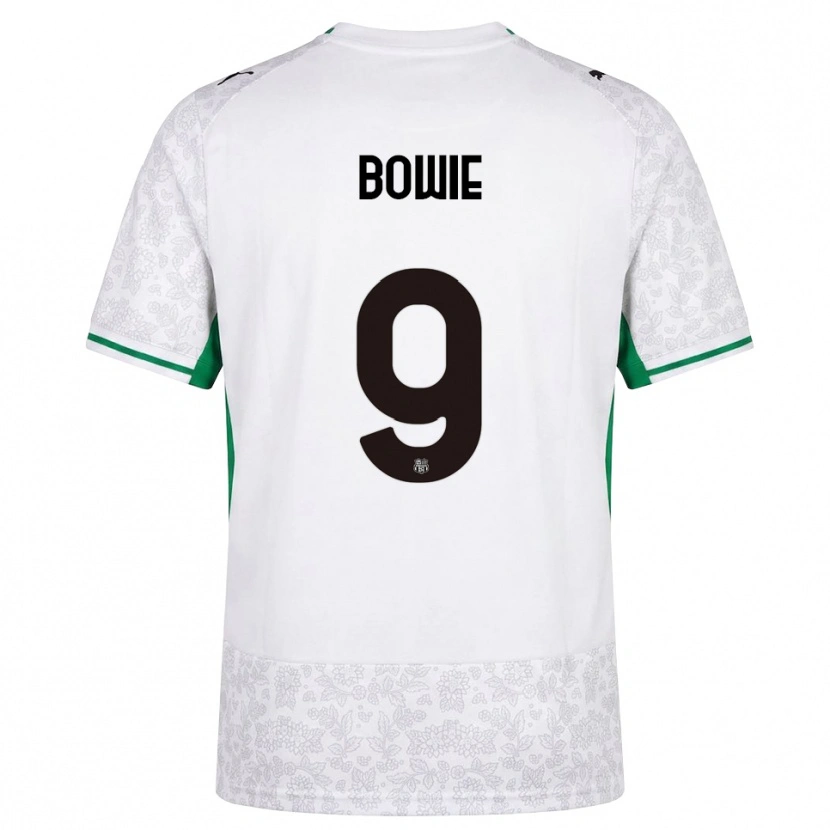 Danxen Homem Camisola Kieron Bowie #9 Verde Preto Branco Alternativa 2026/27 Camisa Brasil