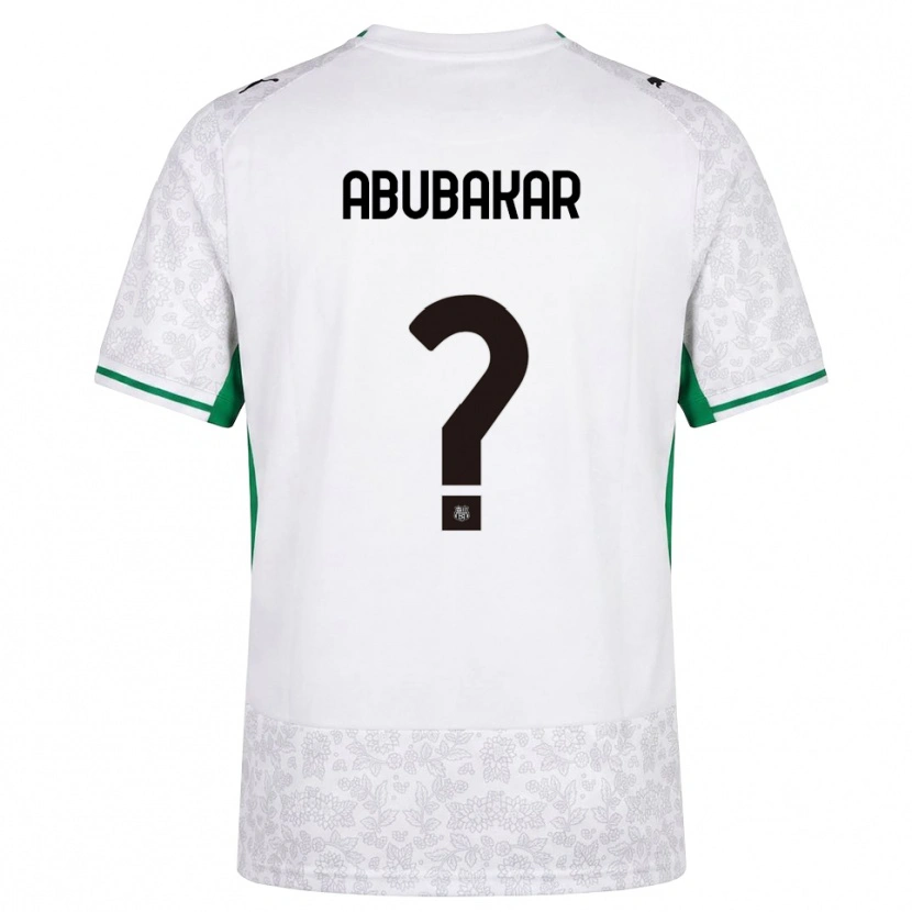 Danxen Homem Camisola Salim Abubakar #0 Verde Preto Branco Alternativa 2026/27 Camisa Brasil
