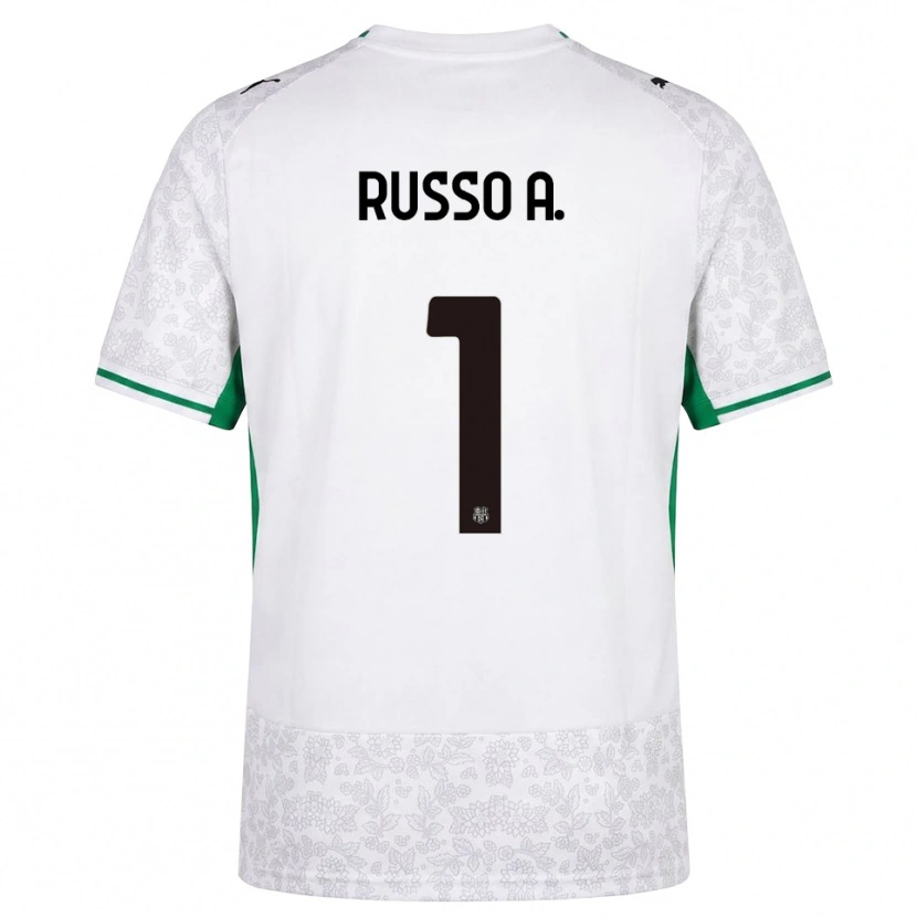 Danxen Homem Camisola Alessandro Russo #1 Verde Preto Branco Alternativa 2026/27 Camisa Brasil