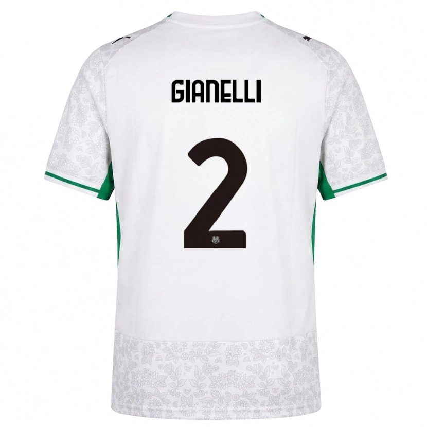 Danxen Homem Camisola Christian Gianelli #2 Verde Preto Branco Alternativa 2026/27 Camisa Brasil