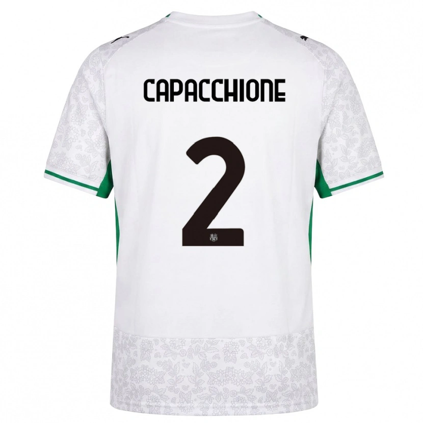 Danxen Homem Camisola Cristian Capacchione #2 Verde Preto Branco Alternativa 2026/27 Camisa Brasil