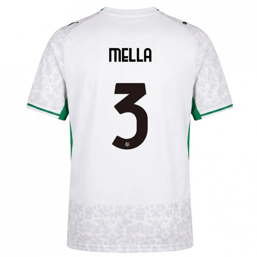 Danxen Homem Camisola Sara Mella #3 Verde Preto Branco Alternativa 2026/27 Camisa Brasil