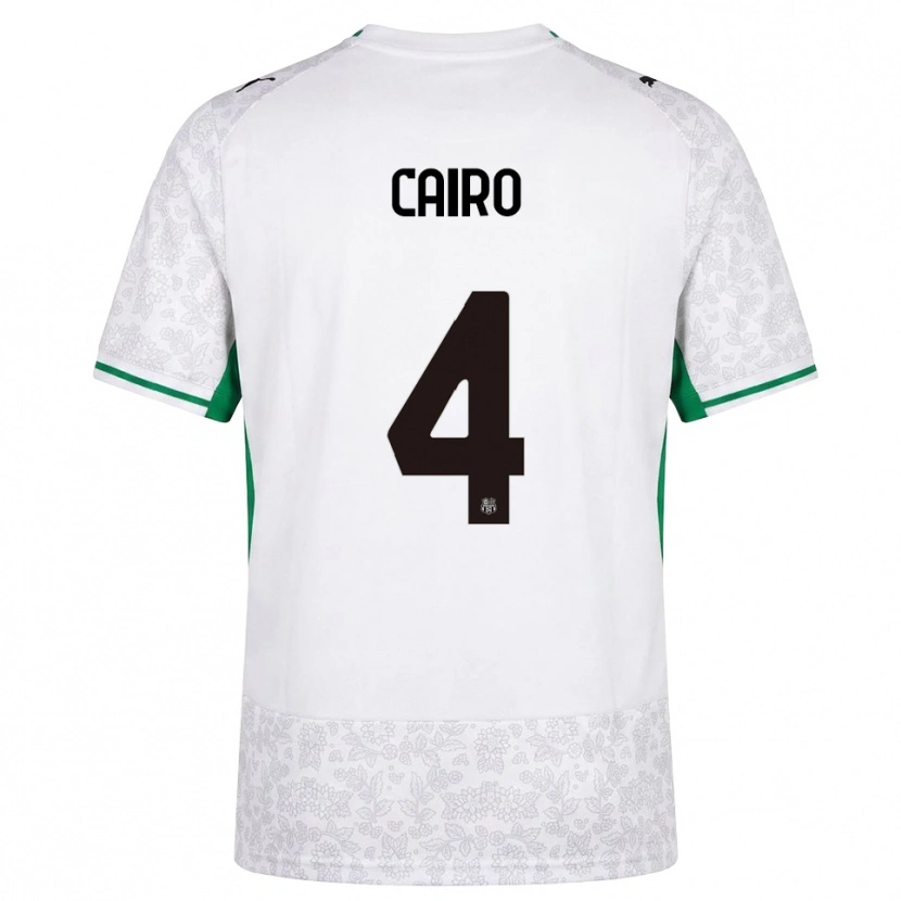 Danxen Homem Camisola Nicolas Cairo #4 Verde Preto Branco Alternativa 2026/27 Camisa Brasil
