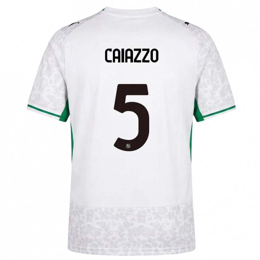 Danxen Homem Camisola Sara Caiazzo #5 Verde Preto Branco Alternativa 2026/27 Camisa Brasil