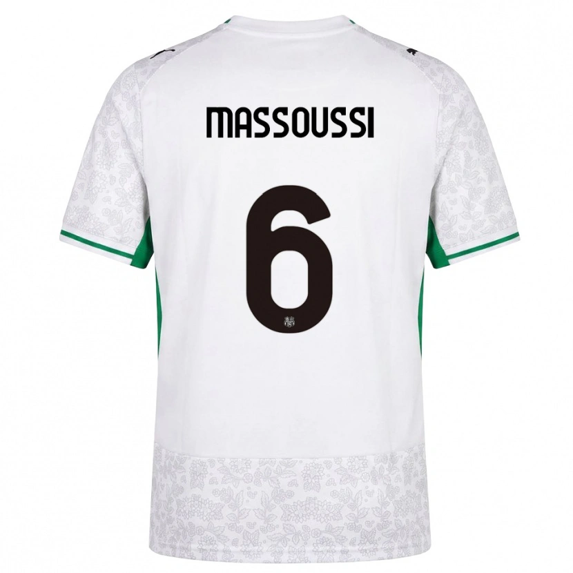 Danxen Homem Camisola Zaid Massoussi #6 Verde Preto Branco Alternativa 2026/27 Camisa Brasil