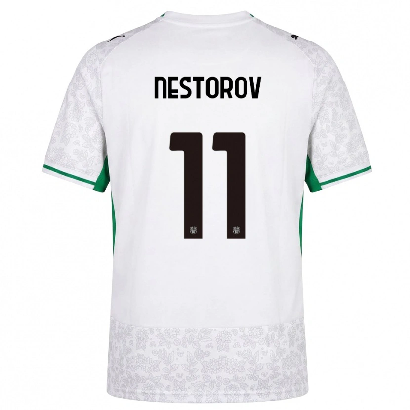 Danxen Homem Camisola Dean Nestorov #11 Verde Preto Branco Alternativa 2026/27 Camisa Brasil