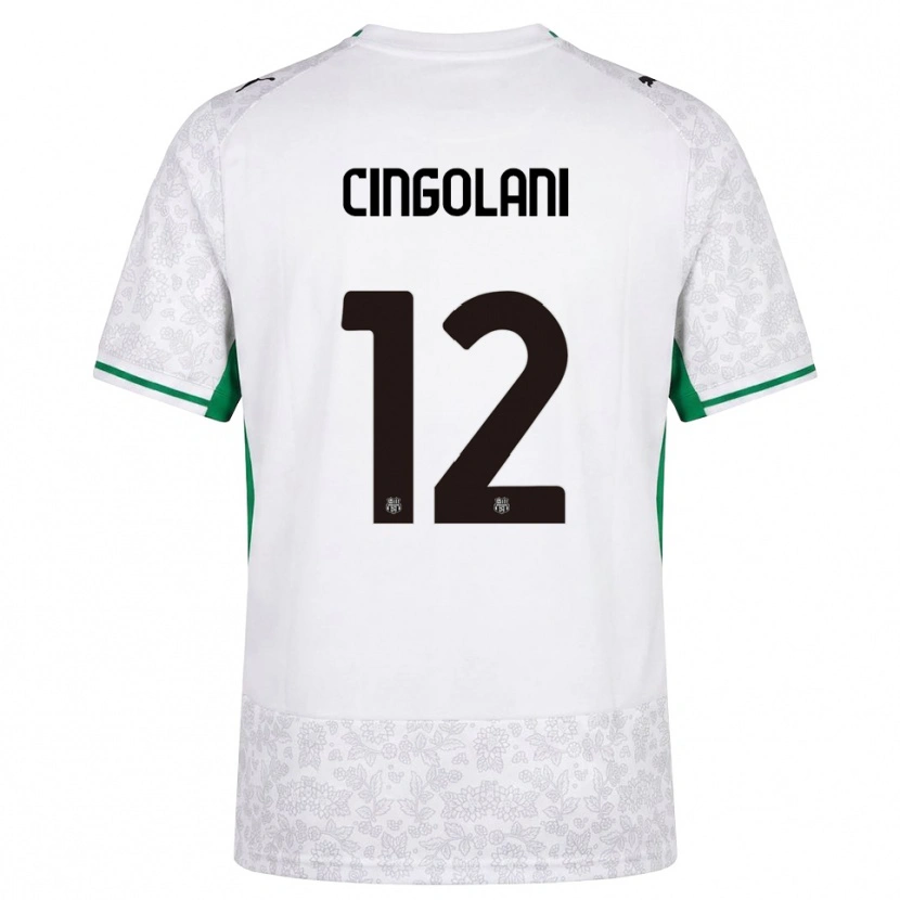 Danxen Homem Camisola Matteo Cingolani #12 Verde Preto Branco Alternativa 2026/27 Camisa Brasil