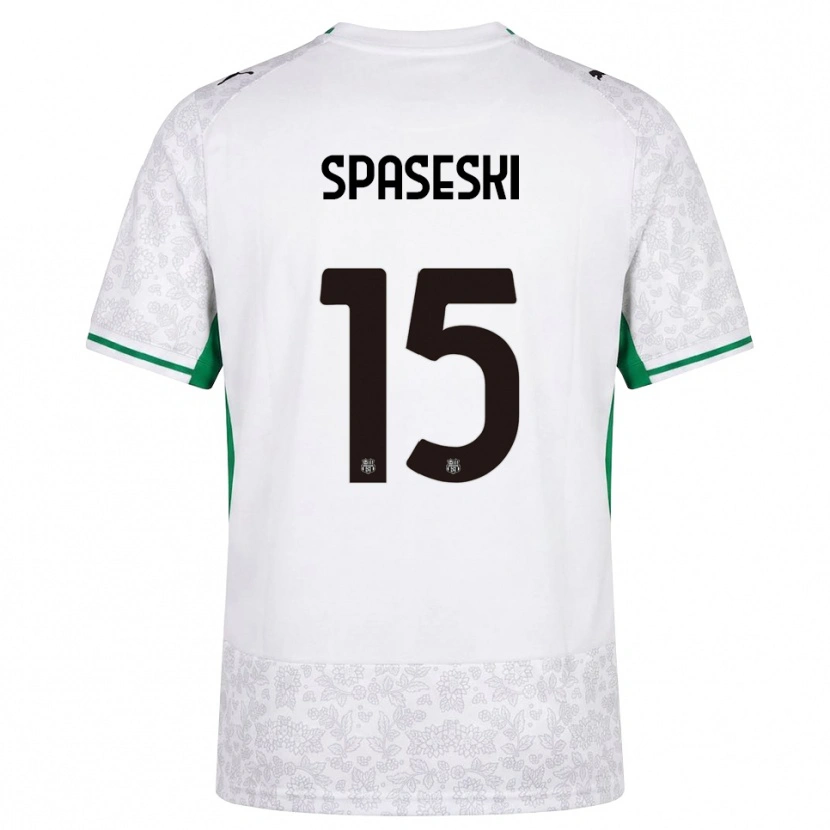 Danxen Homem Camisola Dejan Spaseski #15 Verde Preto Branco Alternativa 2026/27 Camisa Brasil