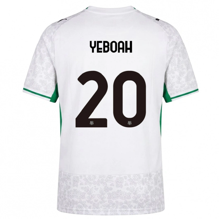 Danxen Homem Camisola Daniel Yeboah #20 Verde Preto Branco Alternativa 2026/27 Camisa Brasil