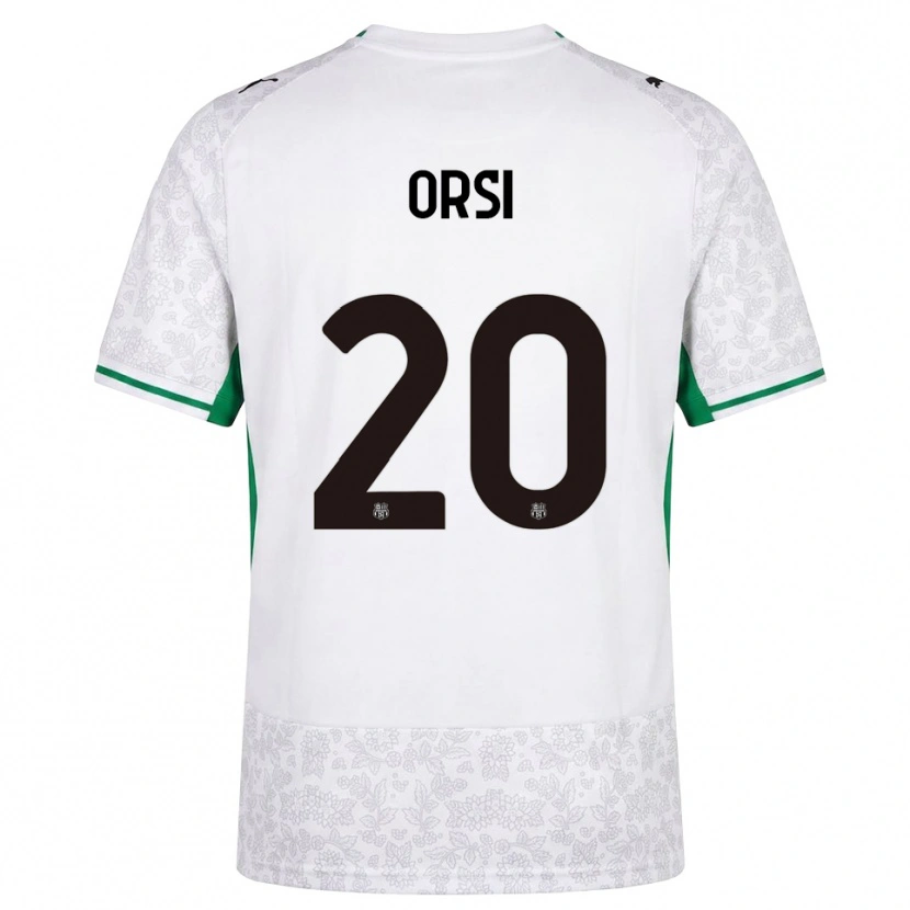 Danxen Homem Camisola Benedetta Orsi #20 Verde Preto Branco Alternativa 2026/27 Camisa Brasil