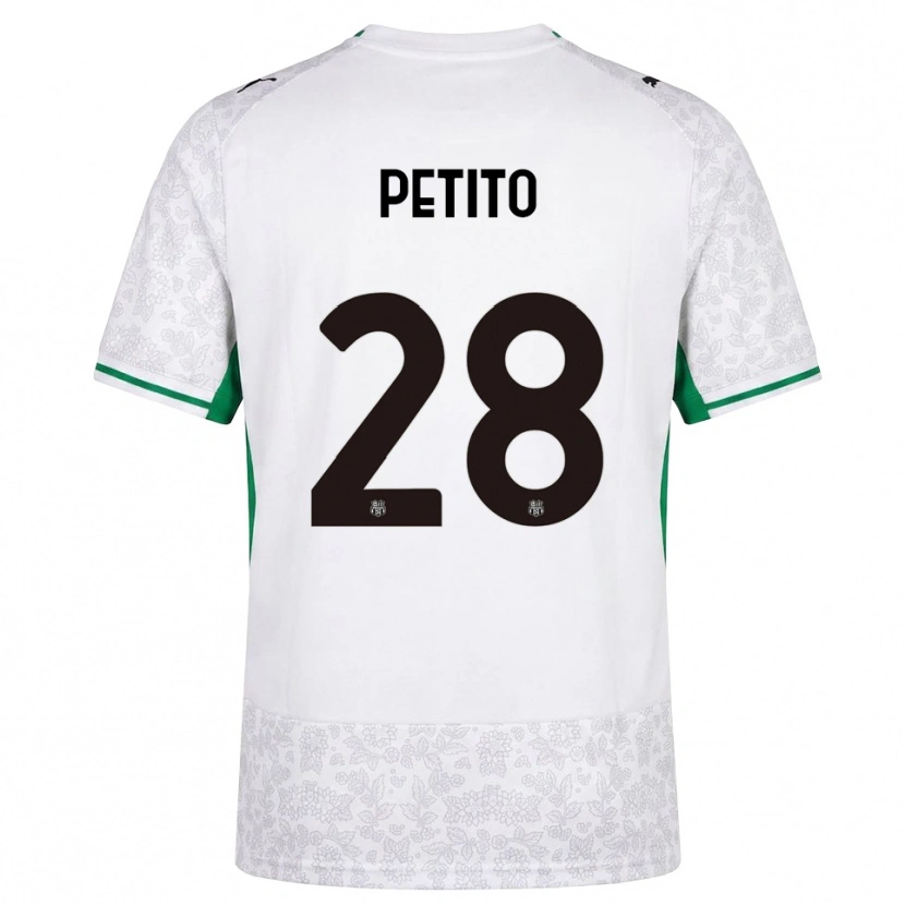 Danxen Homem Camisola Christian Petito #28 Verde Preto Branco Alternativa 2026/27 Camisa Brasil
