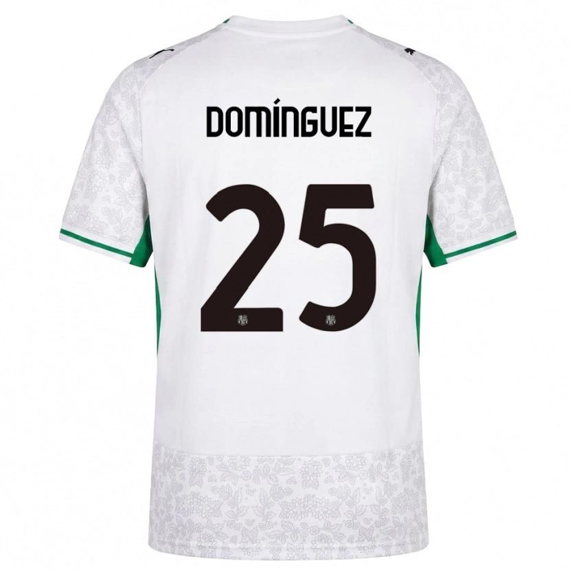 Danxen Homem Camisola Benja Domínguez #25 Verde Preto Branco Alternativa 2026/27 Camisa Brasil