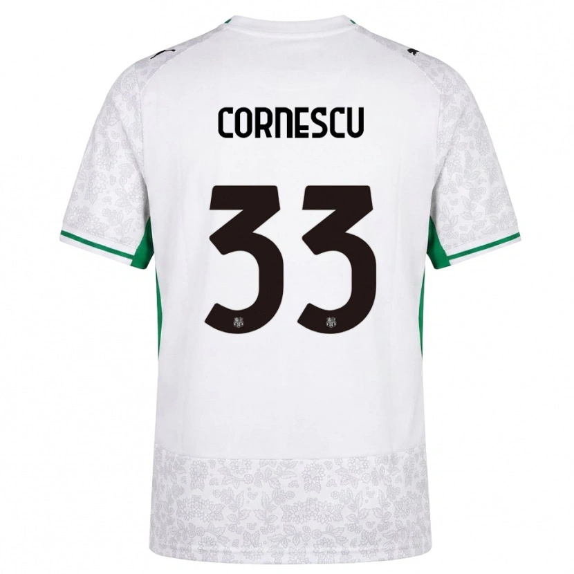 Danxen Homem Camisola Iustin Cornescu #33 Verde Preto Branco Alternativa 2026/27 Camisa Brasil