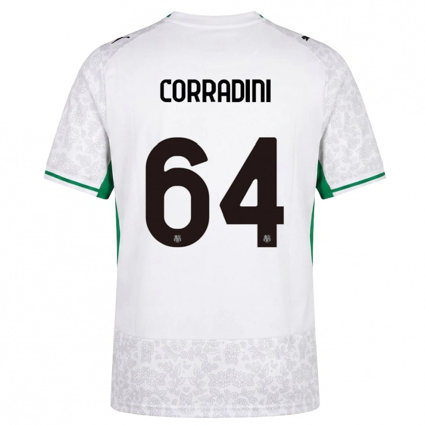 Danxen Homem Camisola Francesco Corradini #64 Verde Preto Branco Alternativa 2026/27 Camisa Brasil