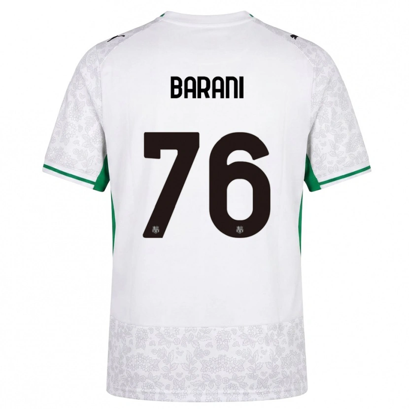 Danxen Homem Camisola Luca Barani #76 Verde Preto Branco Alternativa 2026/27 Camisa Brasil