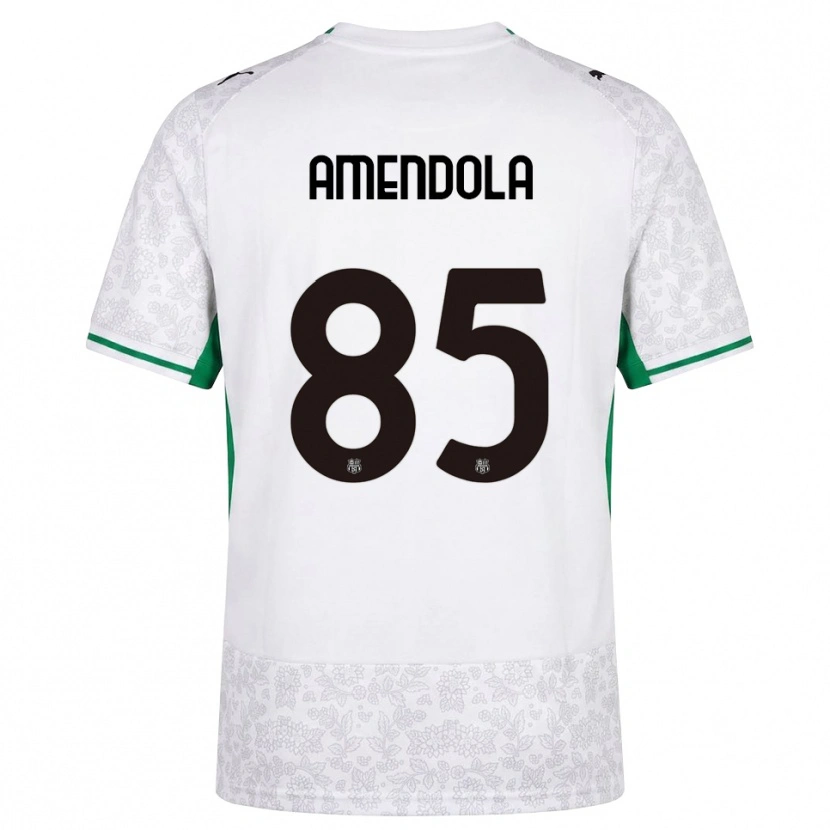 Danxen Homem Camisola Catello Amendola #85 Verde Preto Branco Alternativa 2026/27 Camisa Brasil