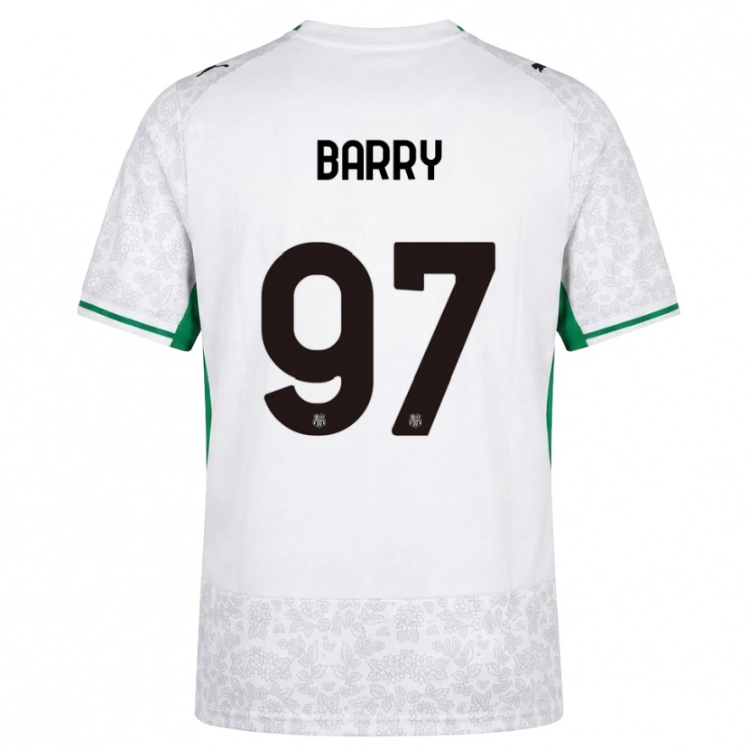Danxen Homem Camisola Omar Barry #97 Verde Preto Branco Alternativa 2026/27 Camisa Brasil