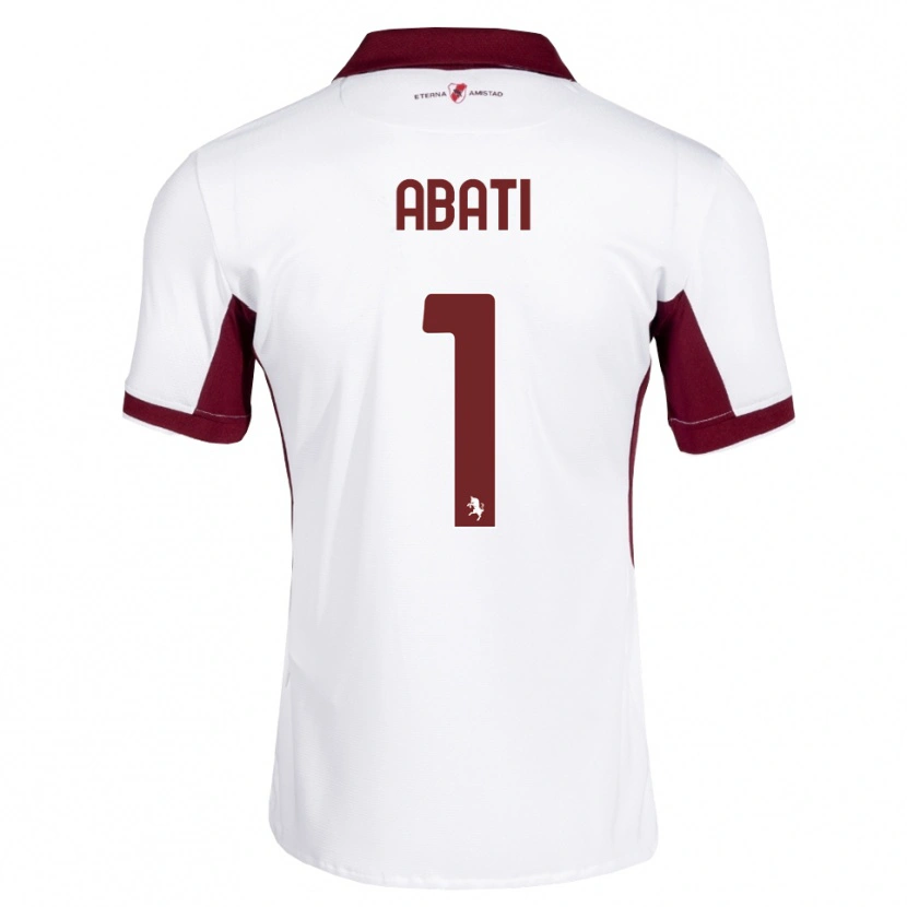 Danxen Homem Camisola Lorenzo Abati #1 Bordô Branco Vermelho Alternativa 2026/27 Camisa Brasil