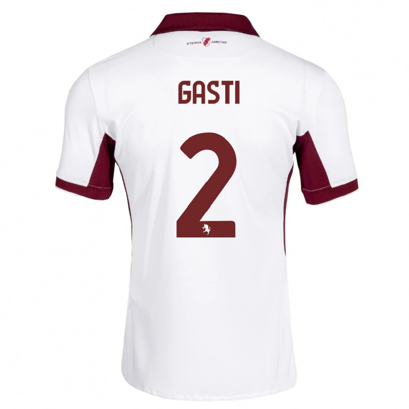 Danxen Homem Camisola Habtamu Gasti #2 Bordô Branco Vermelho Alternativa 2026/27 Camisa Brasil