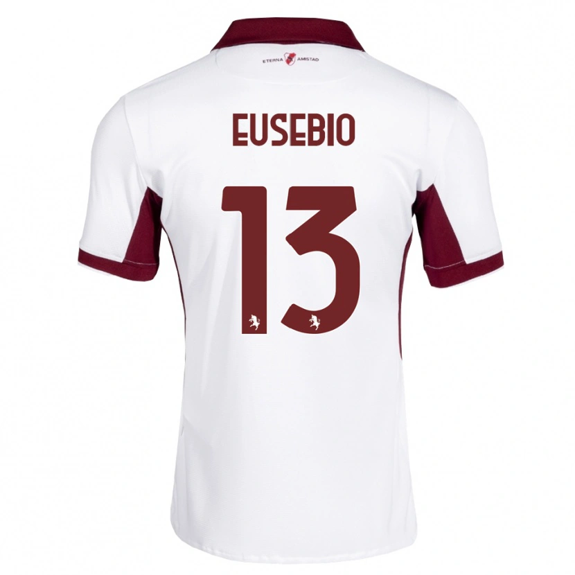 Danxen Homem Camisola Chiara Eusebio #13 Bordô Branco Vermelho Alternativa 2026/27 Camisa Brasil