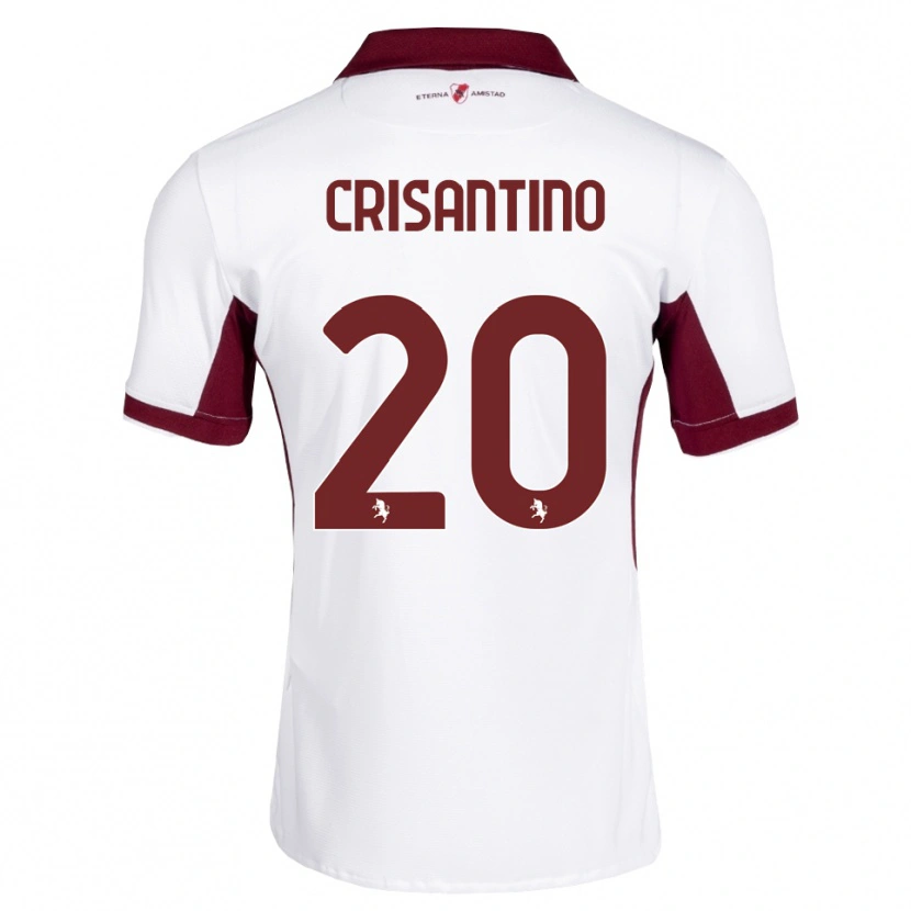 Danxen Homem Camisola Giulia Crisantino #20 Bordô Branco Vermelho Alternativa 2026/27 Camisa Brasil
