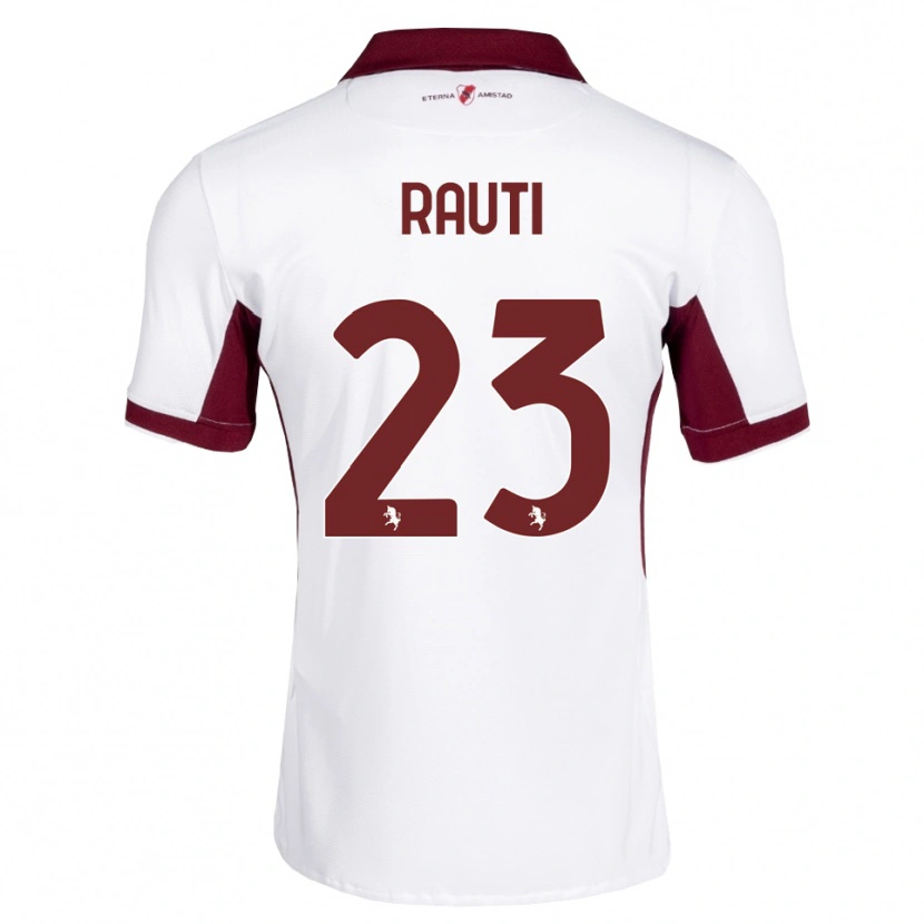 Danxen Homem Camisola Nicola Rauti #23 Bordô Branco Vermelho Alternativa 2026/27 Camisa Brasil