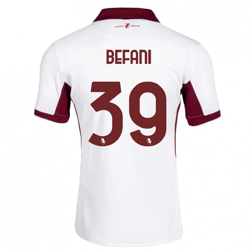 Danxen Homem Camisola Haron Befani #39 Bordô Branco Vermelho Alternativa 2026/27 Camisa Brasil