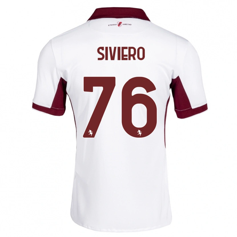 Danxen Homem Camisola Lapo Siviero #76 Bordô Branco Vermelho Alternativa 2026/27 Camisa Brasil