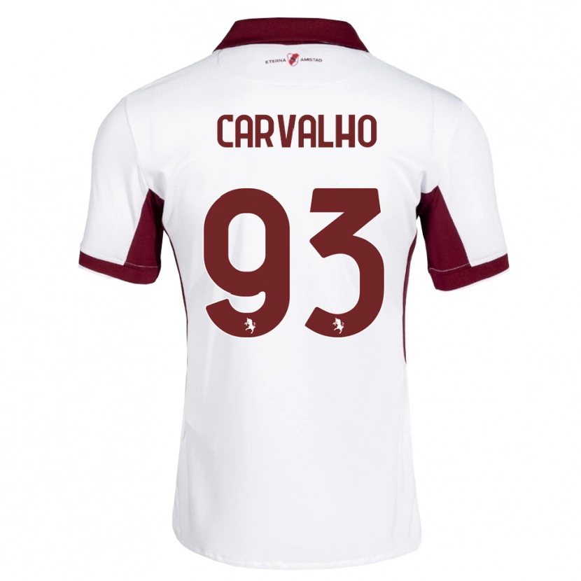 Danxen Homem Camisola Lorenzo Carvalho #93 Bordô Branco Vermelho Alternativa 2026/27 Camisa Brasil