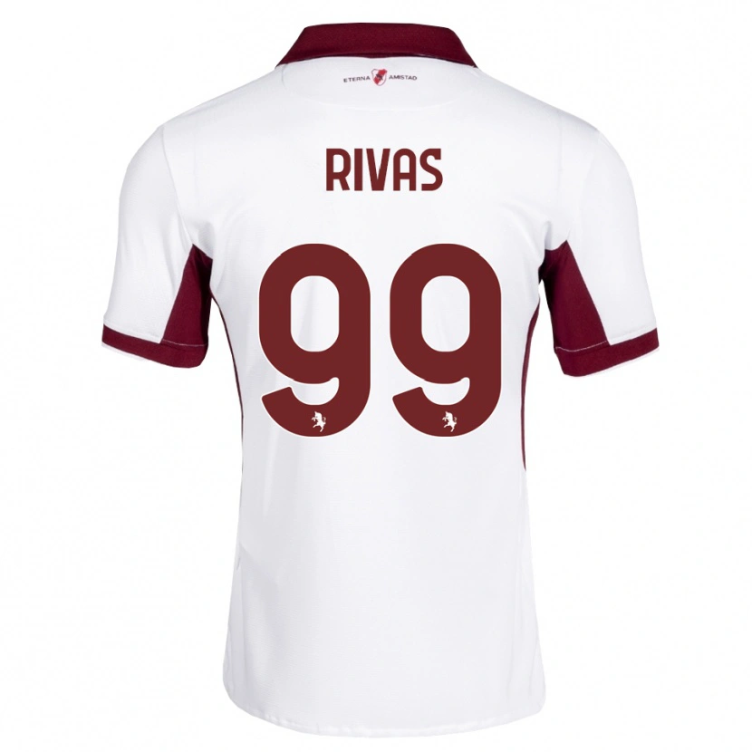 Danxen Homem Camisola Feder Rivas #99 Bordô Branco Vermelho Alternativa 2026/27 Camisa Brasil