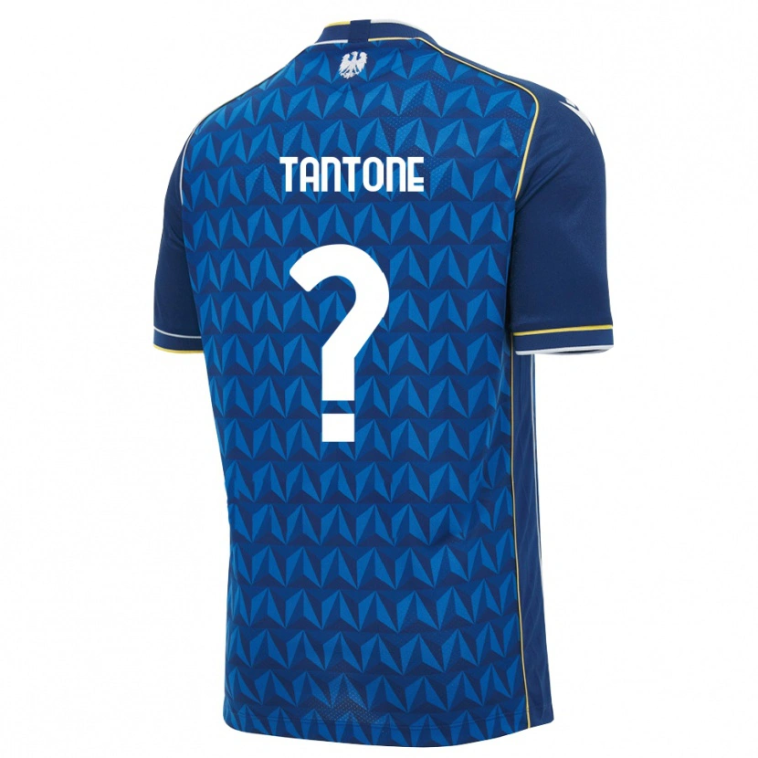 Danxen Homem Camisola Riccardo Tantone #0 Azul Real Branco Azul Alternativa 2026/27 Camisa Brasil