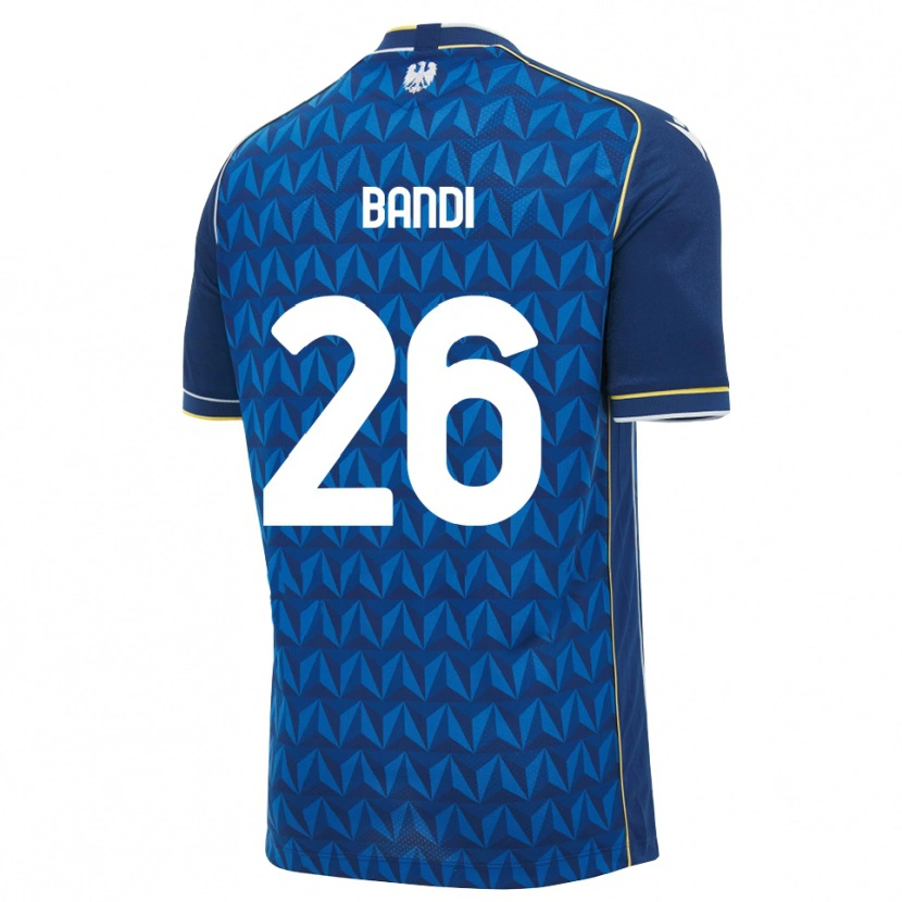 Danxen Homem Camisola Gabriel Bandi #26 Azul Real Branco Azul Alternativa 2026/27 Camisa Brasil