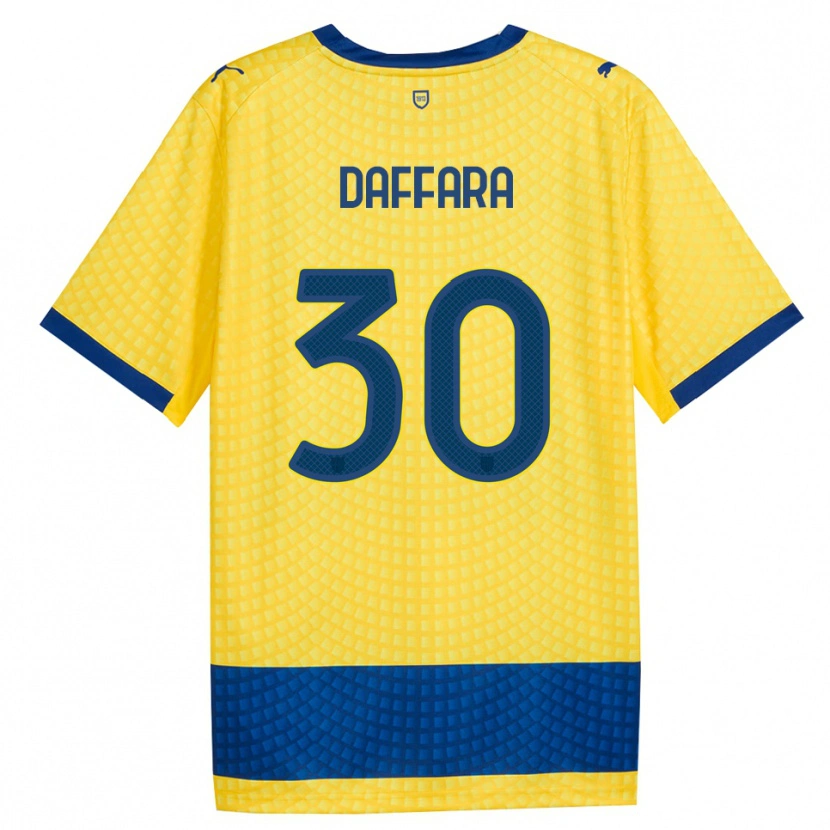 Danxen Homem Camisola Giovanni Daffara #30 Amarelo Azul Preto Alternativa 2026/27 Camisa Brasil