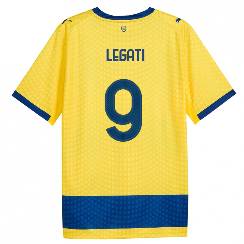 Danxen Homem Camisola Juri Legati #9 Amarelo Azul Preto Alternativa 2026/27 Camisa Brasil