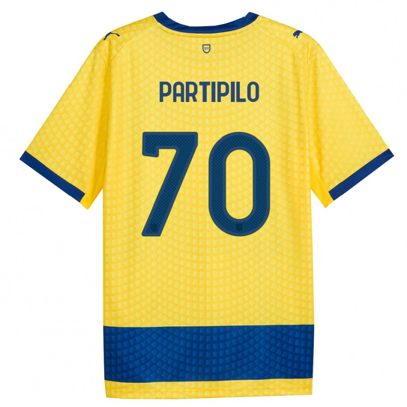 Danxen Homem Camisola Anthony Partipilo #70 Amarelo Azul Preto Alternativa 2026/27 Camisa Brasil